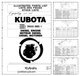 Kubota D600BBS-1 Diesel Engine Parts Catalog PDF