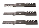 Cub Cadet 60" Cut Gator G5 Mulcher Blades SLT1500, ZHD-L60, Oregon 596-300(3)