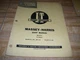 #MH-6A I&T Shop Service Manual Massey Harris Model 16 Pacer Tractors