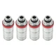 4pcs Hydraulic Female Quick Release Coupling For John Deere 6400 6410 6420  7810