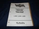 Kubota Workshop Manual Tractor L185 ~ L245 ~ L295
