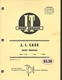 J.I. CASE SHOP MANUAL FOR SERIES 500, 600 AND 900B