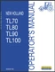 New Holland TL70, TL80, TL90, TL100 Tractors Manual Operators 6036457100 PDF USB
