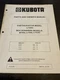 OEM KUBOTA L7550 EARTHCAVATOR Parts & OWNERS MANUAL Book B7510 L7515 L7520 Guide