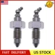 2Pcs Track Adjuster Grease Valves 4255055 For Hitachi EX100-2 EX100-3 EX100-5