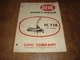 Gehl FC 72B Flail Chopper Owner's Manual Form No. 620117