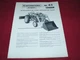 International Harvester Wagner No.45 Loader for Cub Tractor Dealer's Brochure