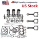 D905 Engine Overhaul Rebuild Kit+3X connecting rod for Kubota B1700DT Tractor