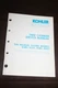KOHLER model K482 K532 K582 K662 small engine parts & service repair shop manual