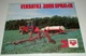 Versatile 3000 Sprayer Sales Brochure Literature Advertising Ad