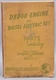 Caterpillar D8800 Engine Diesel Electric Set Parts Catalog Owner Manual E9