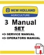 New Holland T4.75S Tractors Service Repair Operators Shop Manual PDF USB