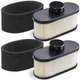 Emmawin 2 Pack FR691V Air Filter for Kawasaki FR651V FR730V FS481V FS541V