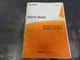 Doosan GC20P-5 GC25P-5 GC30P-5 GC32P-5 Forklift Parts Book Manual  SB1096E00