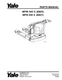 Yale MPW045E B802, MPB040E B827 Pallet Jack Forklift Parts Catalog Manual PDF
