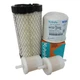 GENUINE KUBOTA ENGINE OIL FUEL & AIR FILTER KIT ZD28 BX2200 BX2660 TRACTORS
