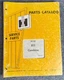 McCormick Parts Catalog HT-50 815 Combine IHC 3rd Revision