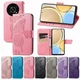 For Infinix Hot 50 Note 40 30 Tecno Spark 30 Leather Butterfly Wallet Phone Case