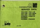 Mitsubishi FD100 FD400 Lift Truck Service Data Manual 98BAB-00340 1985