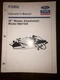 FORD New Holland Operator's Manual for 38" Mower Attachment Model 9607439
