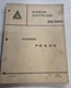 Original Allis Chalmers K2 F2 Grain Headers Parts Catalog 9004899 Nov. 1976