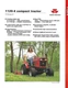 Farm Tractor Data Sheet - Massey Ferguson - MF 1120-4 - c1994 Brochure (F8307)