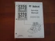 NEW GENUINE BOBCAT S220 LOADER SERVICE MANUAL  #6902447  