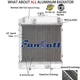 Aluminum 2-Rows Radiator Fits Artic Cat Prowler 550 700 TRV 550 450 700 0413205