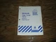 New Holland TS90 TS100 TS110 Tractor Power Take Off Shop Service Repair Manual