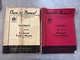 Original McCormick No. 27-V Universal Tractor Mower Operators Manuals Lot Of 2