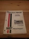 Vtg MASSEY FERGUSON "MF 520 WHEELED TANDEM DISC HARROW" OPERATORS MANUAL