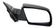 Fits 14-21 Toyota Tundra Power Door Mirror Textured Black Cover Manual Folding R