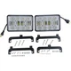 2X 9~32V Headlight 72514546 For Kubota M4700 M4800 M4900 M5000 M9000 M6800 M8000