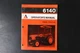 ALLIS-CHALMERS 6140 Operator's Manual Diesel Tractor Form 3099182