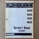 Original Ford 2600 3600 4100 4600 Tractor Operator's Manual Supplement -- 15 Pgs