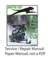 Arctic Cat 2022 ZR 9000 Thundercat Snowmobiles Service Manual on Paper