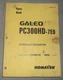 KOMATSU PC300HD-7E0 EXCAVATOR OPERATION & MAINTENANCE MANUAL S/N A86001-UP
