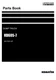 Komatsu HD605-7 Dump Truck Parts Catalog Manual SN HD605-7