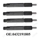 4X Fuel Injector For Volvo Penta TAMD61A TAMD62A 0432191805，