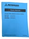 Mitsubishi Forklift Parts Manual - Chassis FGC15N FGC18N  FGC20CN 98716-62100