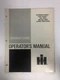 International Cub Cadet 182, 282H, 382 and 382H Lawn Tractors Operator's Manual