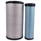 Air Filter Kit 600-185-4120 600-185-4110 for Komatsu PC200-8 PC220-7 WA250-6