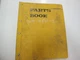 Komatsu WA450-2 Wheel Loader Parts Book Manual BINDER STAINED WATER DAMAGE OEM