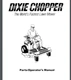 Dixie Chopper Mower 1997 Operator's Parts Manual 60 PGS Kohler M18 M20 CV22 K582