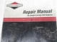 Briggs& Stratton 272147 single cylinder OHV repair manual