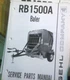 Gehl RB 1500A Baler Service Parts Manual No. 902581