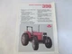 Massey Ferguson Model MF 398 Tractor Brochure