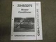Gehl 2245 2275 mower conditioner owners & maintenance manual