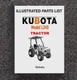 245 SERVICE PARTS MANUAL Fits Kubota L245dt Exploded-Diagrams