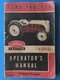 Ford Tractor Model 8N Operators Owners Manual 3729-52-C 1952